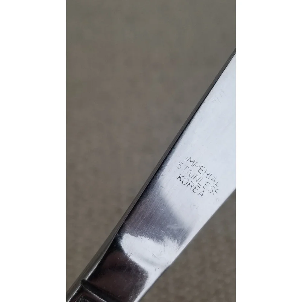 1 (one) Imperial Dinner Knife‎ YOUNG ROSE by IMPERIAL INTL 8 3/8